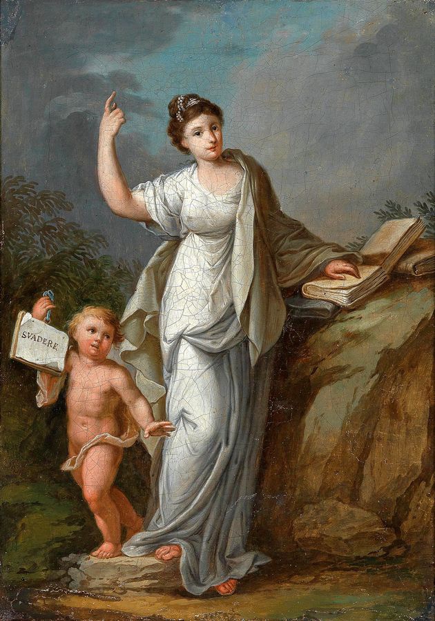 Clio, the muse of history, by Christian Bernhard Rode